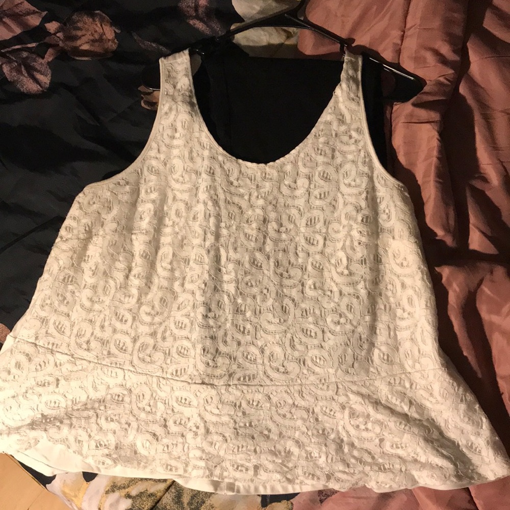 White Lace Shirt